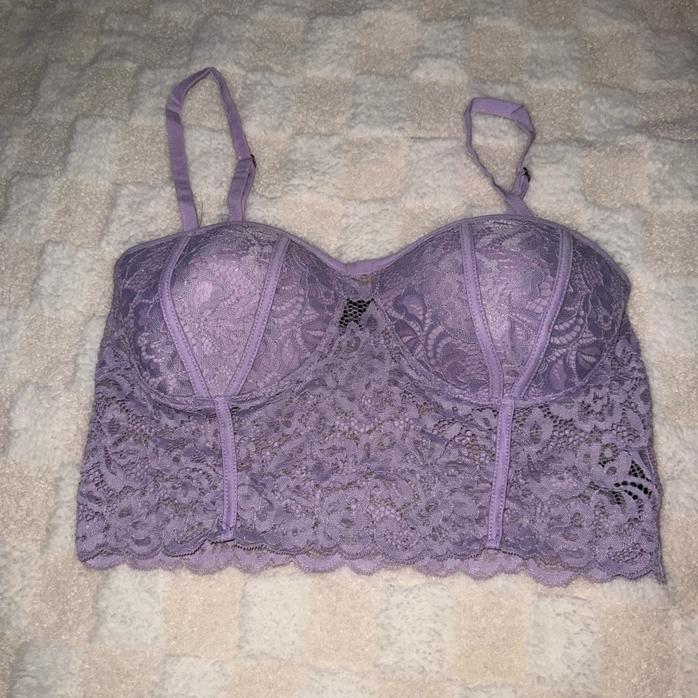 Lavender Lace Bralette